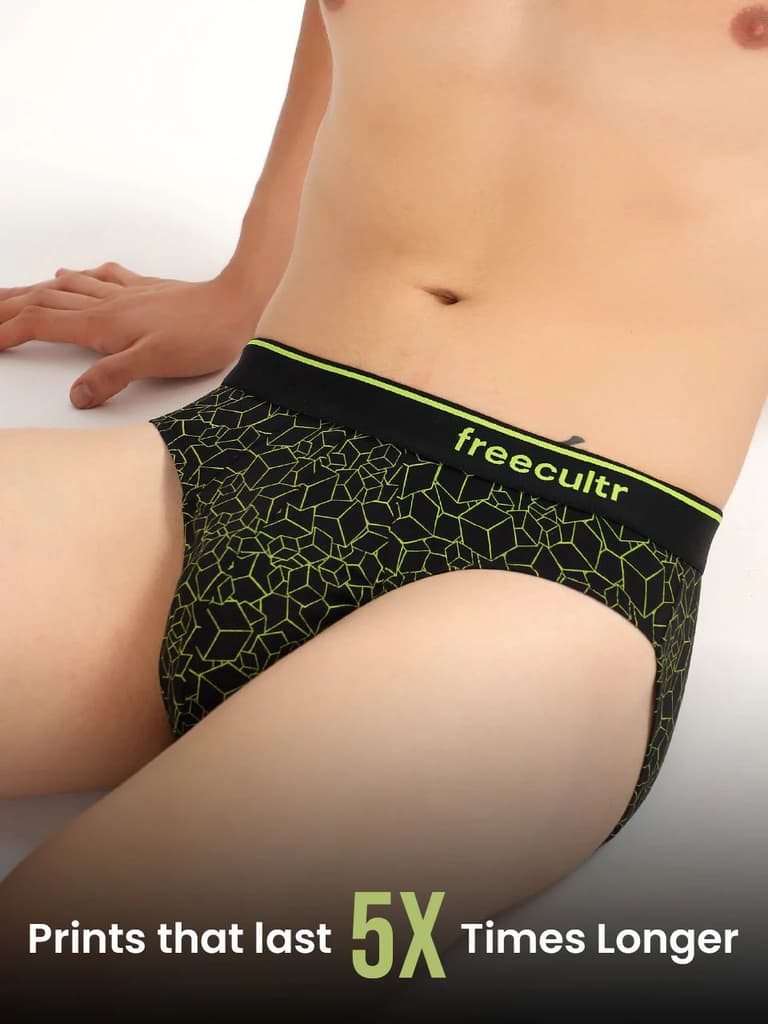 Men's Cotton Printed Briefs (Pack of 3) — photo 6