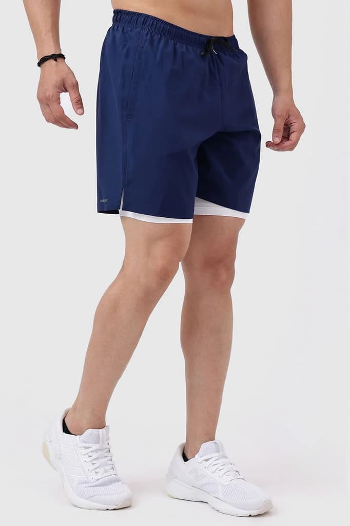 2 in 1 Compression Shorts Navy — photo 3