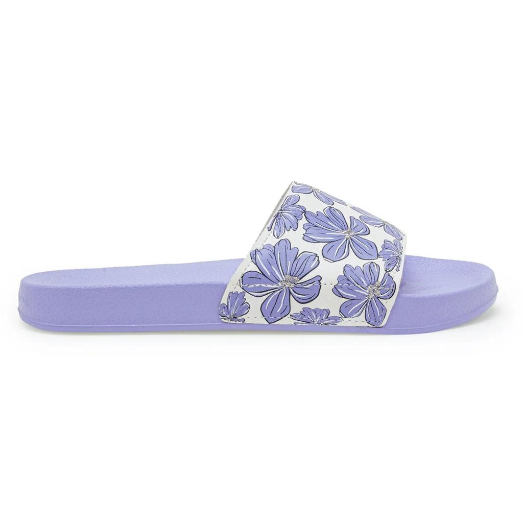 Womens Sliders in Lavender | Casual Pool Sliders — photo 2