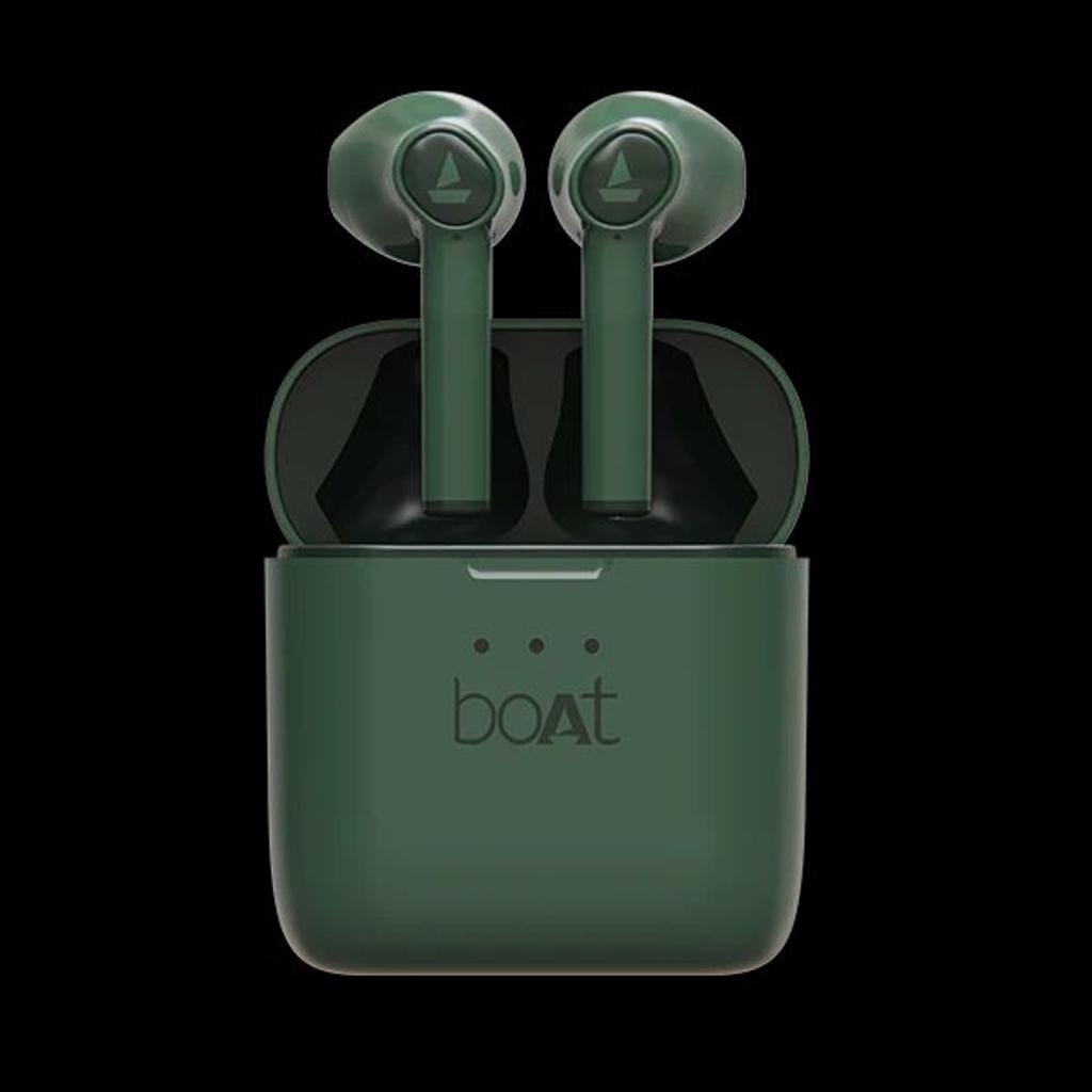 boAt Airdopes 138 | Wireless Earbuds with 13mm Drivers, Bluetooth V5.0+EDR, IWP Technology, 650mAh Pocket friendly Charging Case, 60 Hours nonstop music