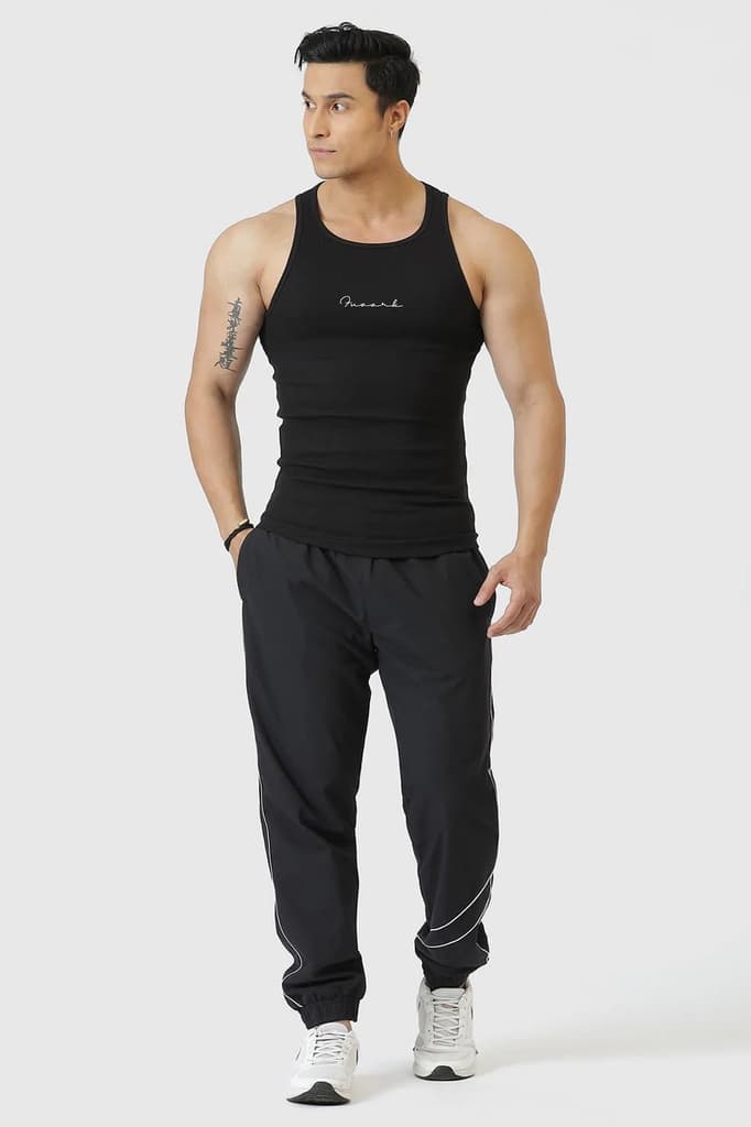 Ribbed Tank Black — photo 3