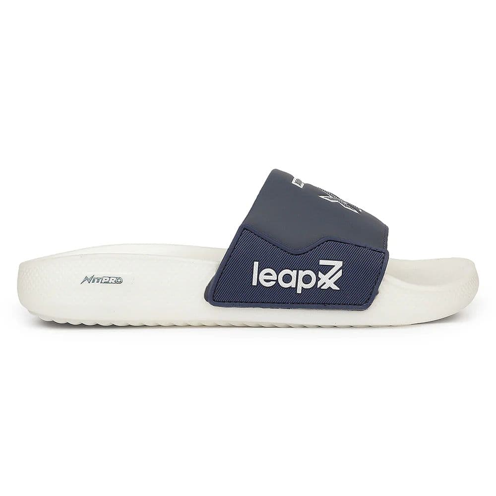 Leap7X NITWALK-5 Nitro Navy Blue Casual Slippers for Men By Liberty — photo 2