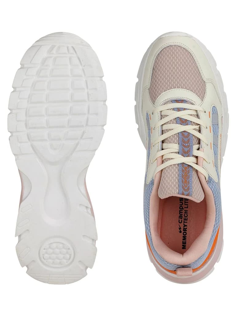 BLISS Off White Women's Sneakers — photo 5