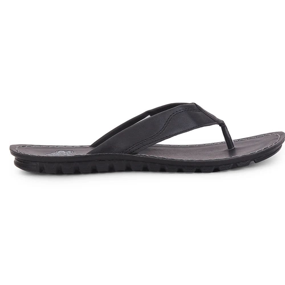A-HA Black Casual Slippers For Men CHARGE By Liberty — photo 2
