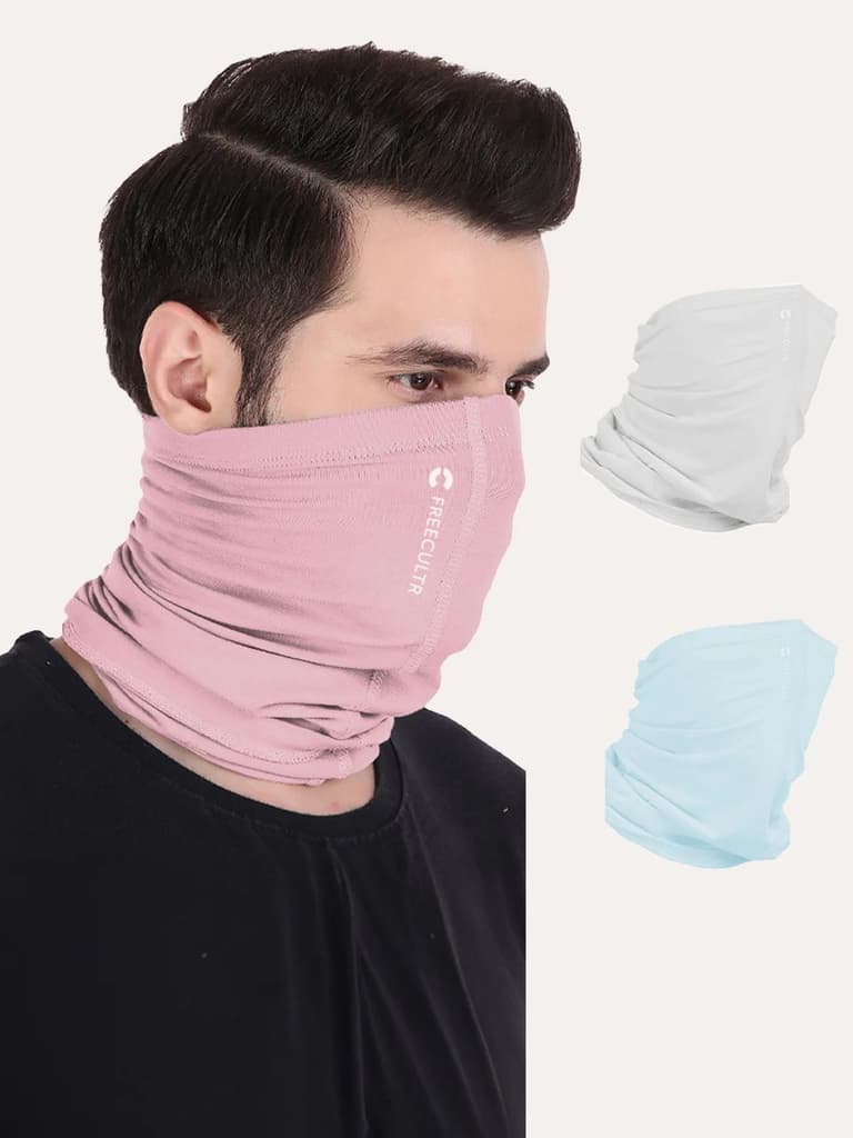 Unisex Organic Bandana Masks - Plain (Pack of 3) — photo 13