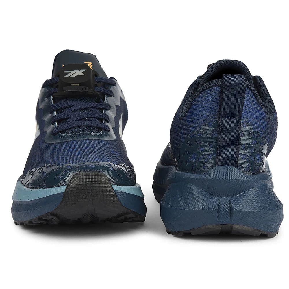 Leap7x Navy Blue Sports Lacing Running Shoes For Men XLM-07MS By Liberty — photo 6