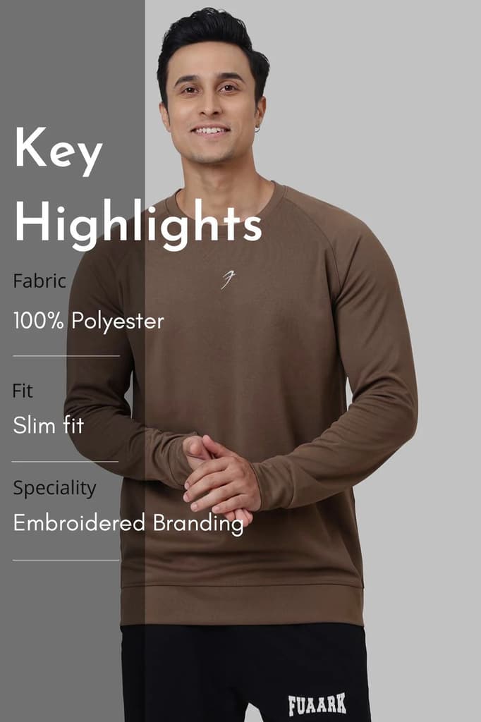 Polish Sweatshirt Brown — photo 8