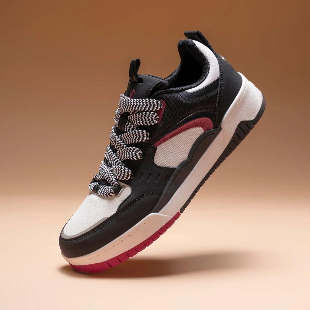 Sneakers for Men in Black and Red | Casual Shoes — photo 6