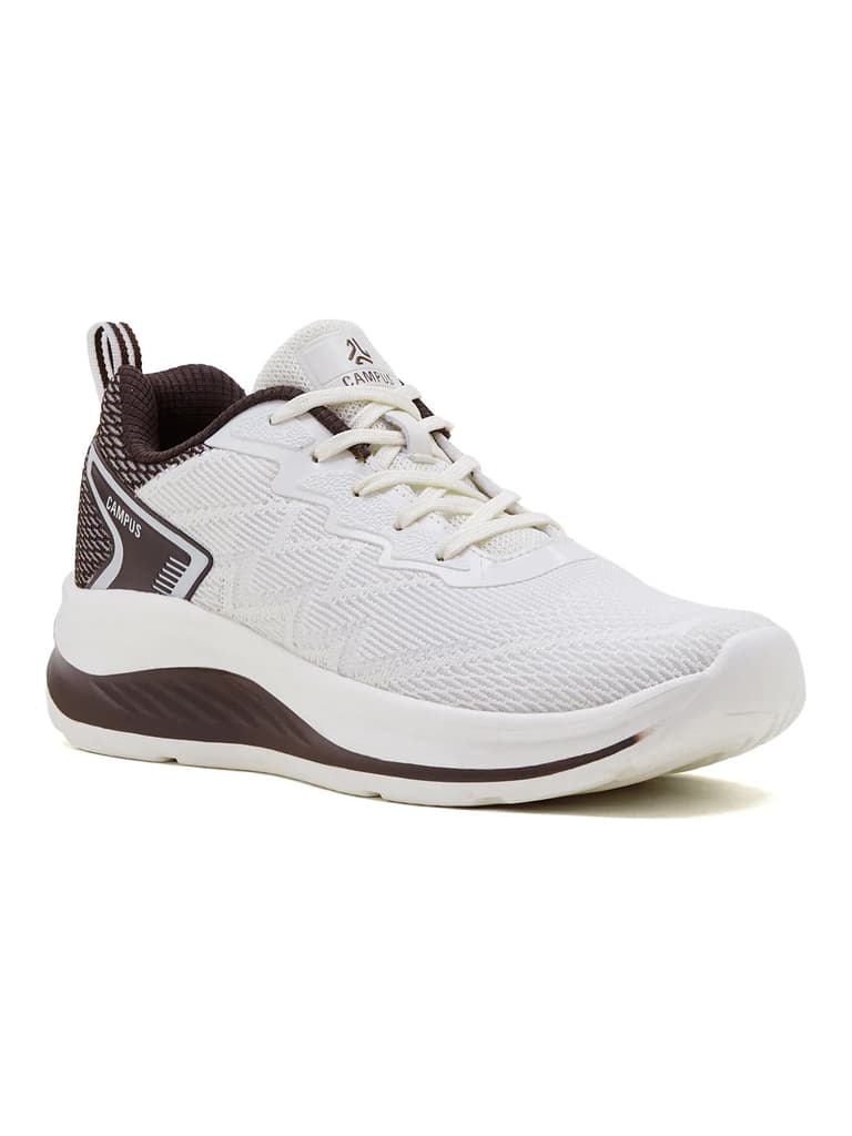 FYBER White Men's Running Shoes — White / 6