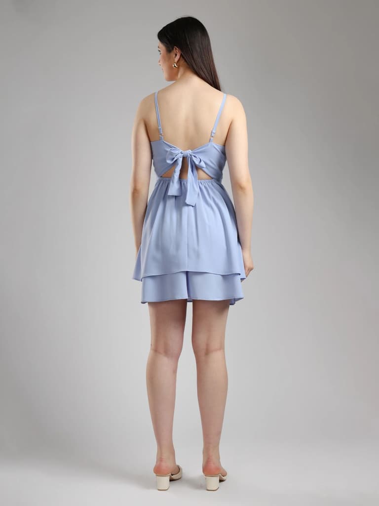 Orlina Layered Mini Dress — photo 2