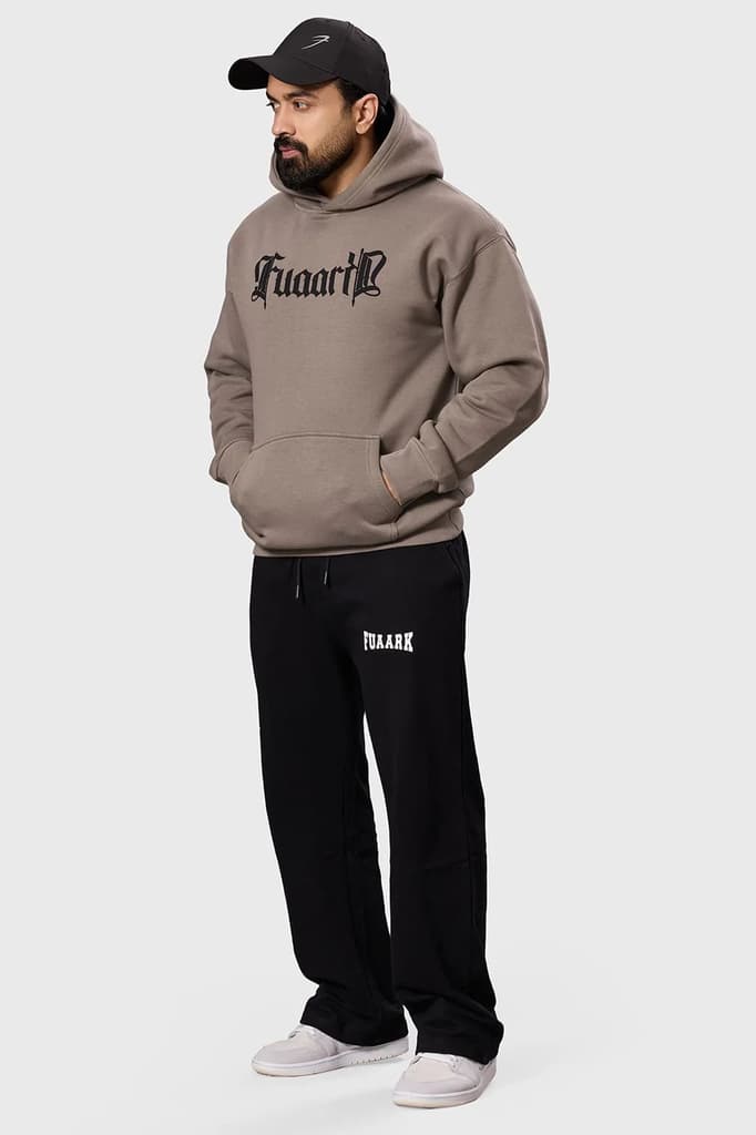 Brookline Oversized Hoodie Brown — photo 2