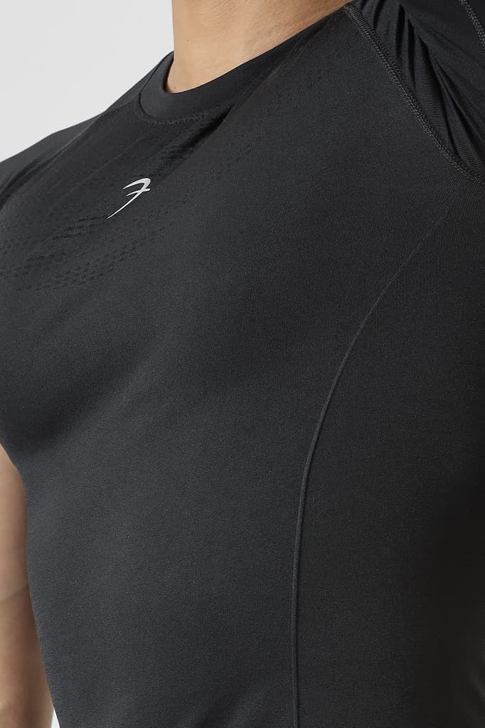 Power Seamless T-shirt Black/Logo — photo 5