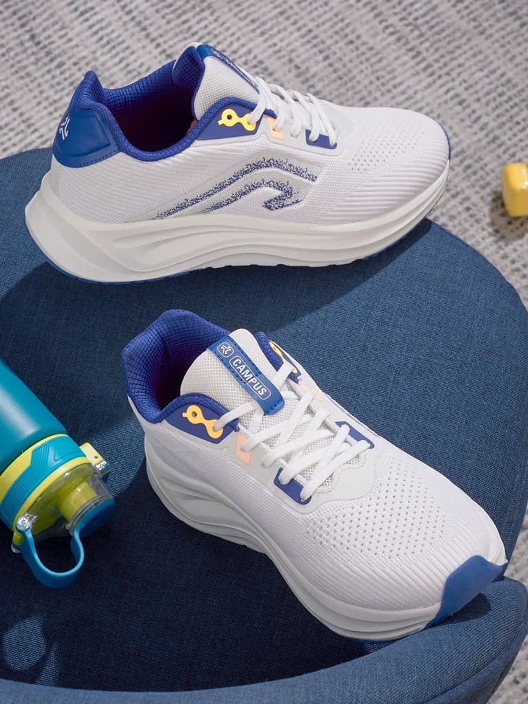 SAFEX White Men's Running Shoes