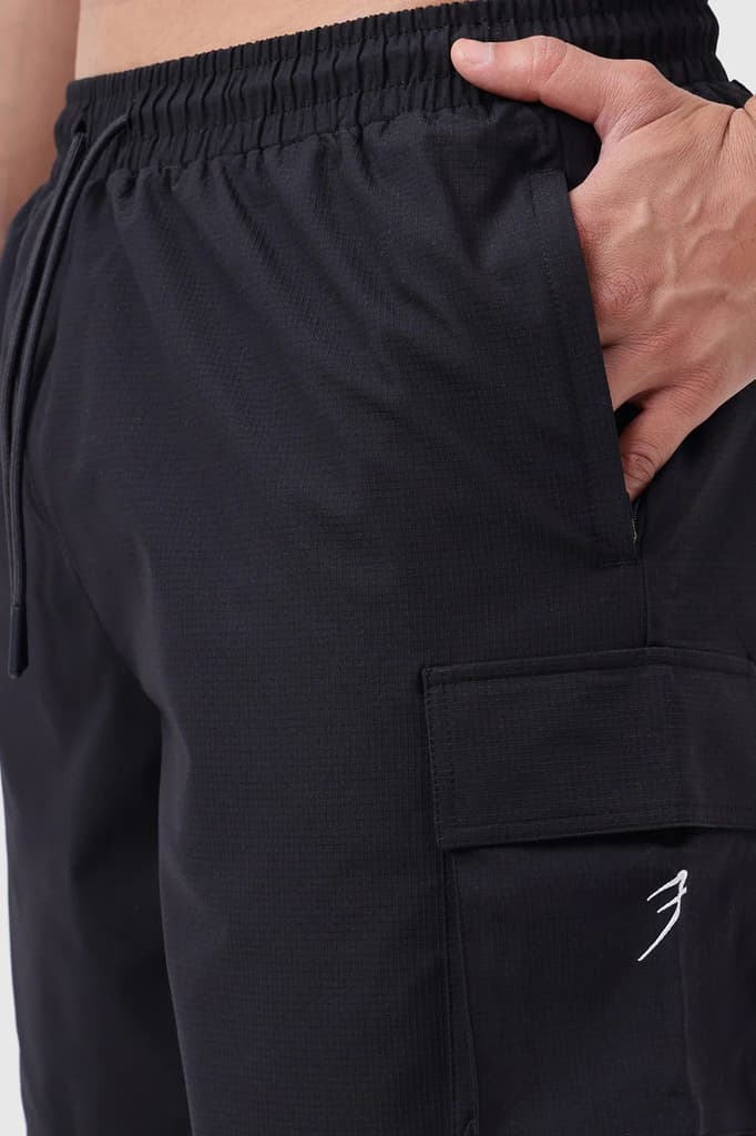 Delta Cargo Shorts Black — photo 3