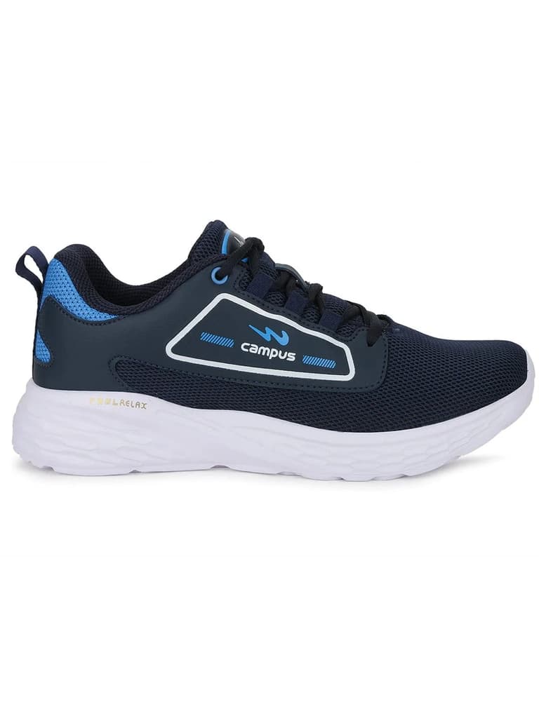 STROM PRO Blue Men's Running Shoes — Blue / 6