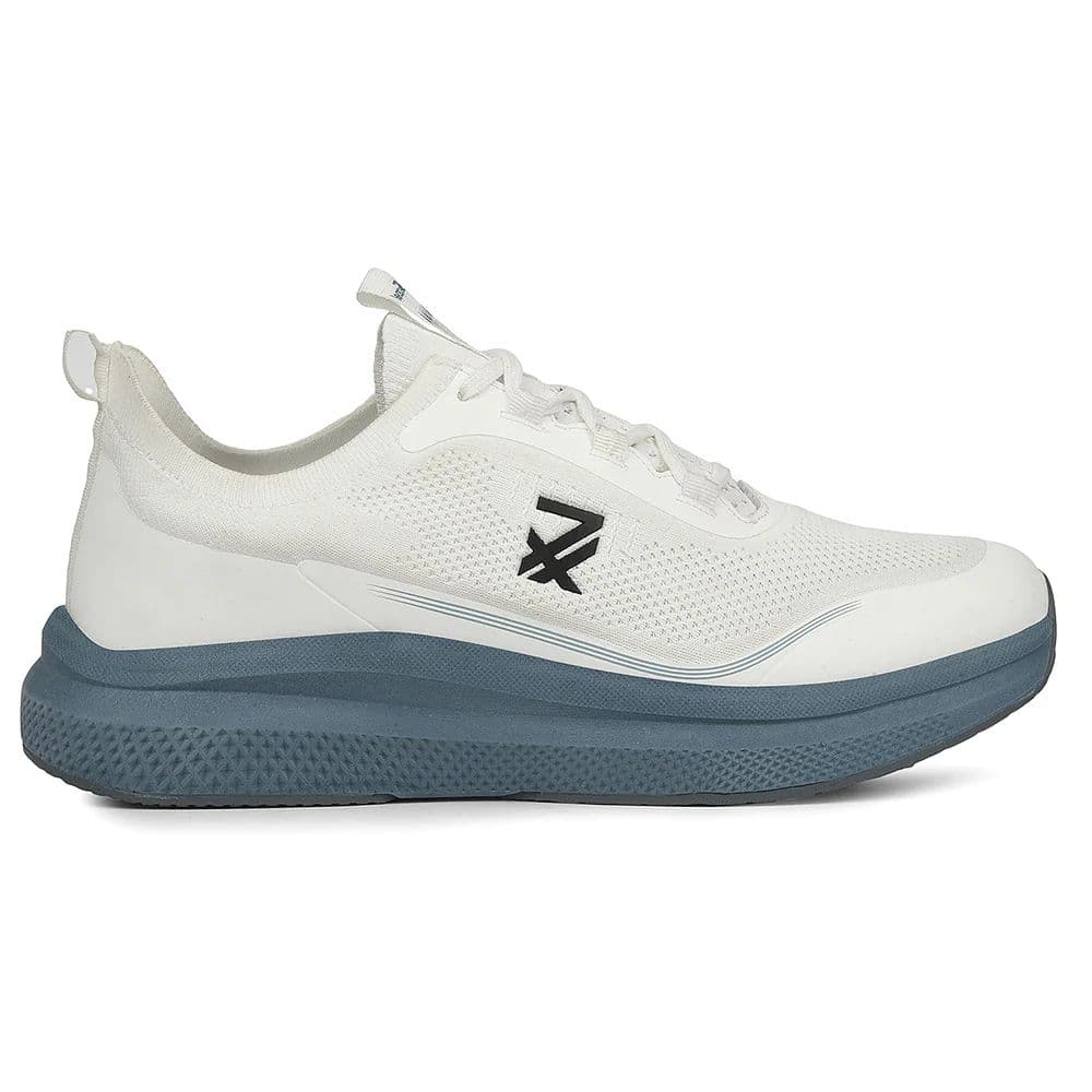 Leap7x White Sports Lacing Running Shoes For Men AUSTRIA-1 By Liberty — photo 2