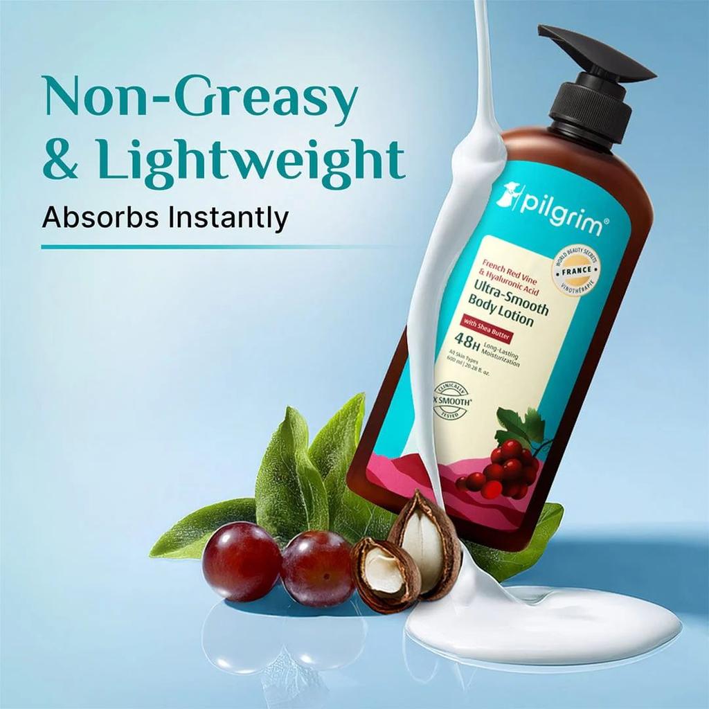 French Red Vine & Hyaluronic Acid Ultra-Smooth Body Lotion — photo 4