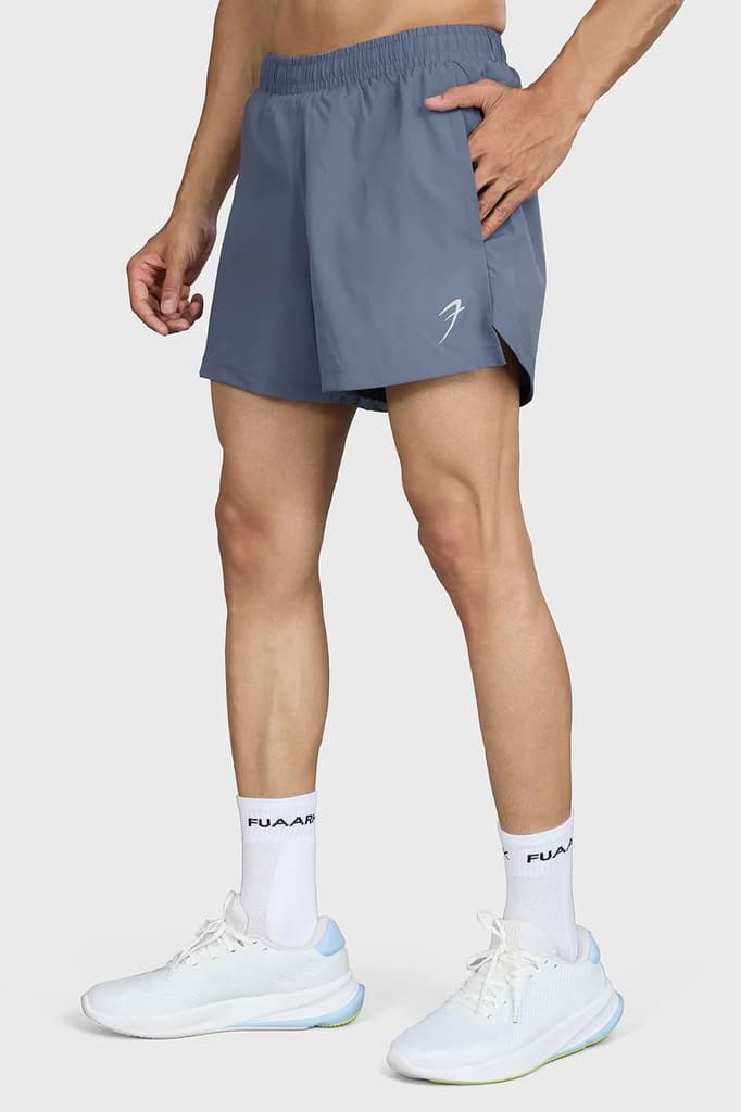 Pulse 4" Running Shorts Light Grey — S