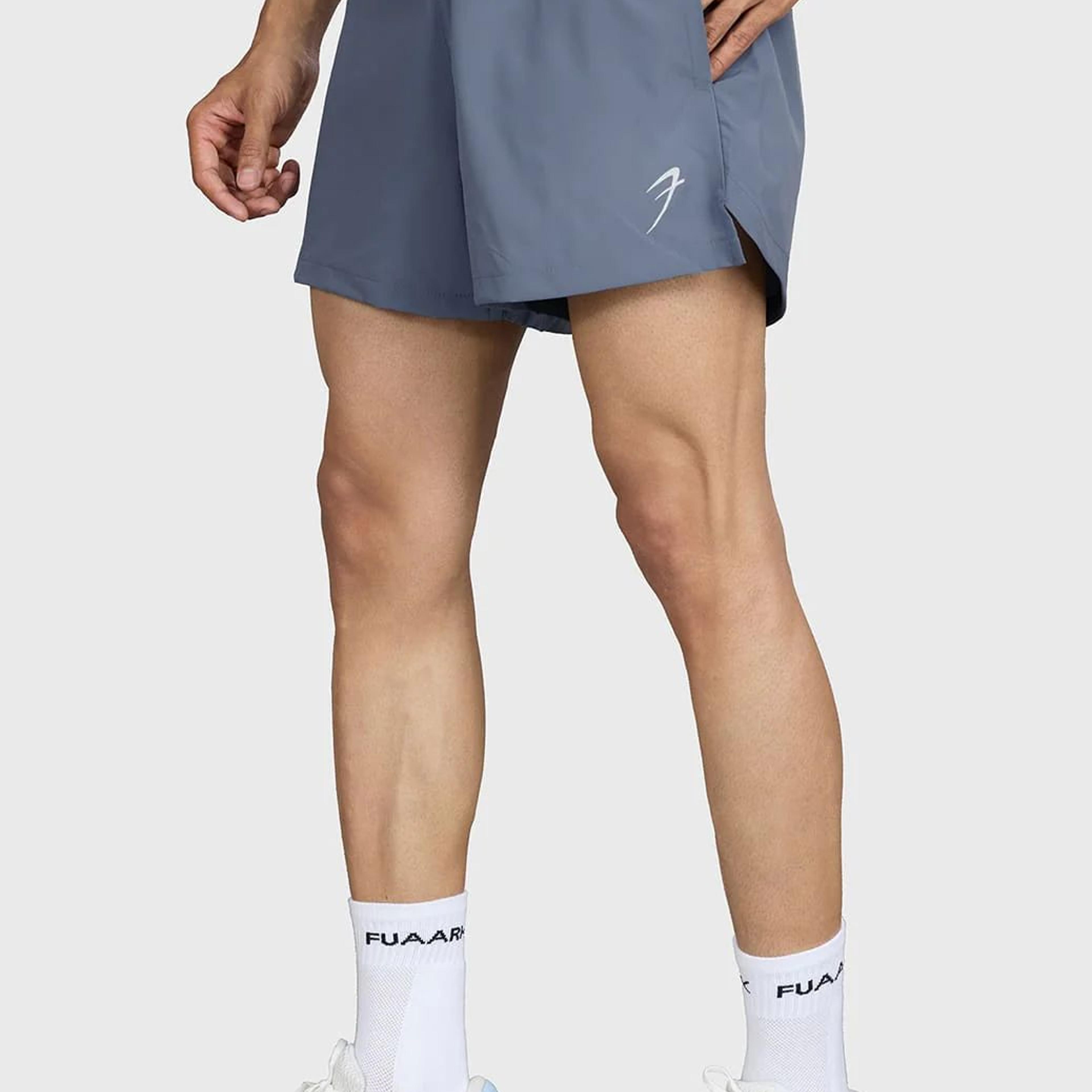 Pulse 4" Running Shorts Light Grey