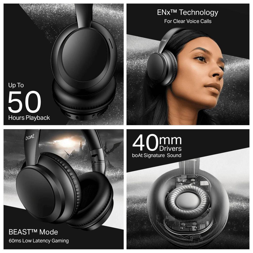 boAt Rockerz 371 | Wireless Neckband Earphones with 50 Hours Playback, BEAST™ Mode & ENx™ Calling — photo 7
