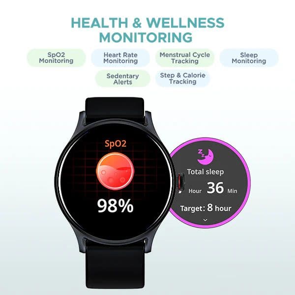 boAt Lunar Vista | Smartwatch with 1.52" (3.86cm) Vivid Round Display, BT Calling, 100+ Sports Modes, AI Voice Assistant — photo 9
