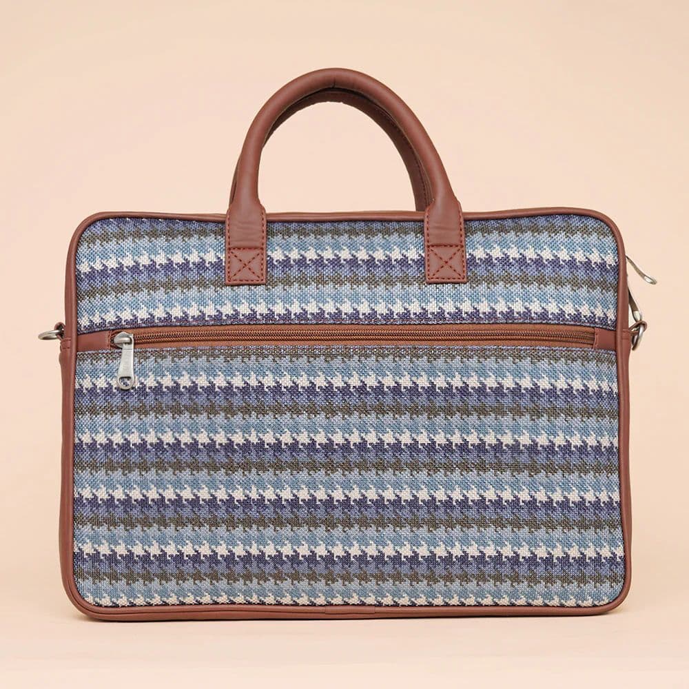 Bombay Houndstooth Unisex Laptop Bag