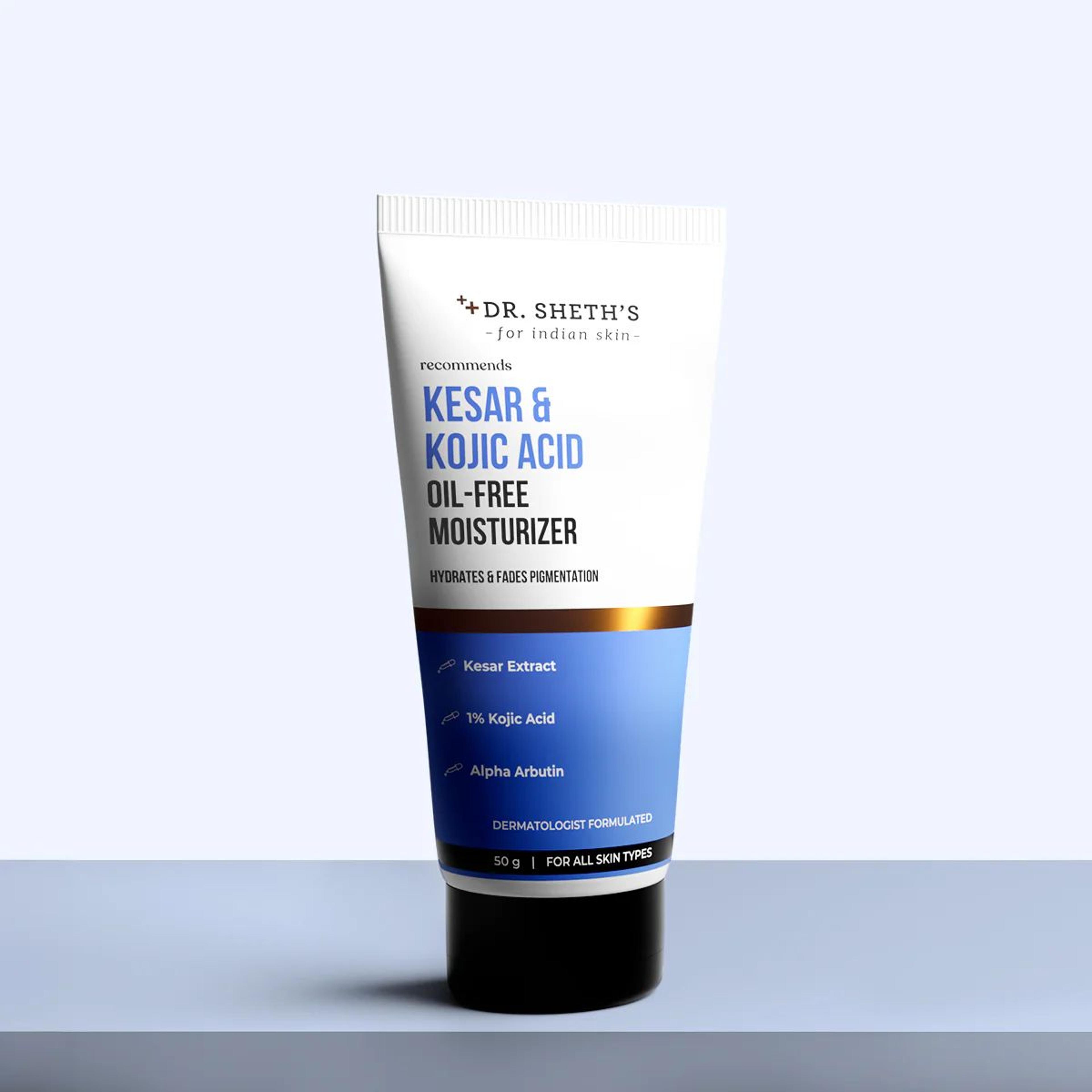 Kesar & Kojic Acid Oil Free Moisturizer - 50g