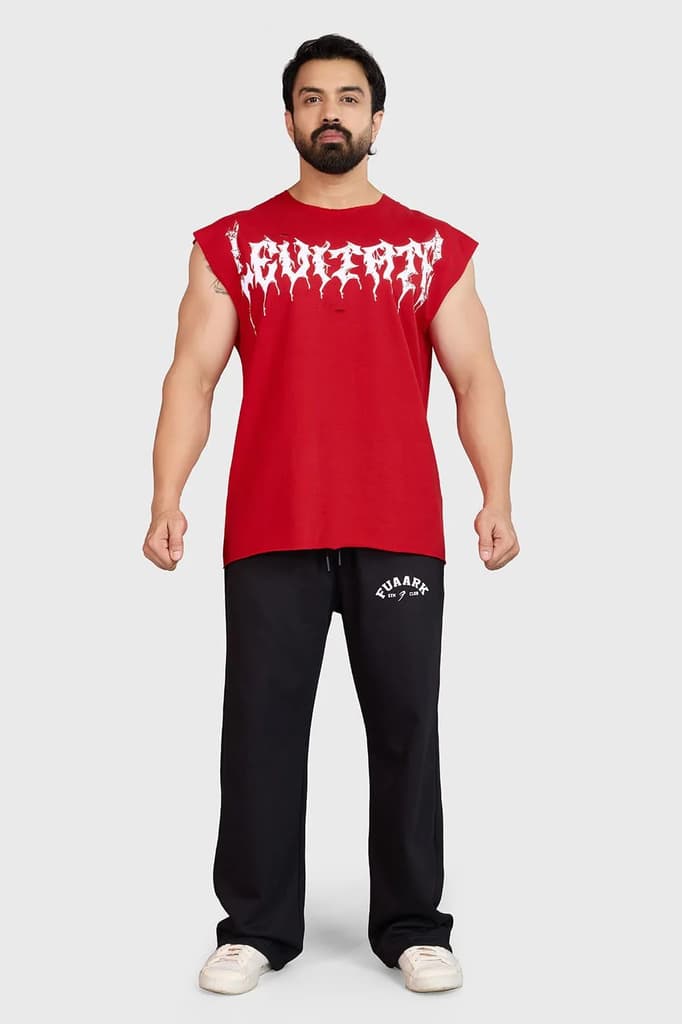 Raw Levitate Capsleeves Tank Red — photo 3