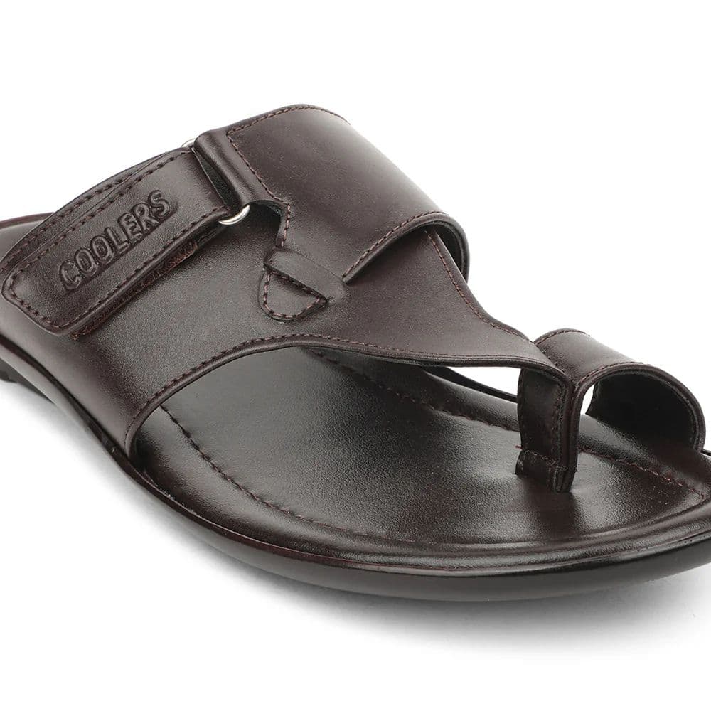 Coolers Casual Brown Slipper For Mens ORTIZ-30 By Liberty — photo 4