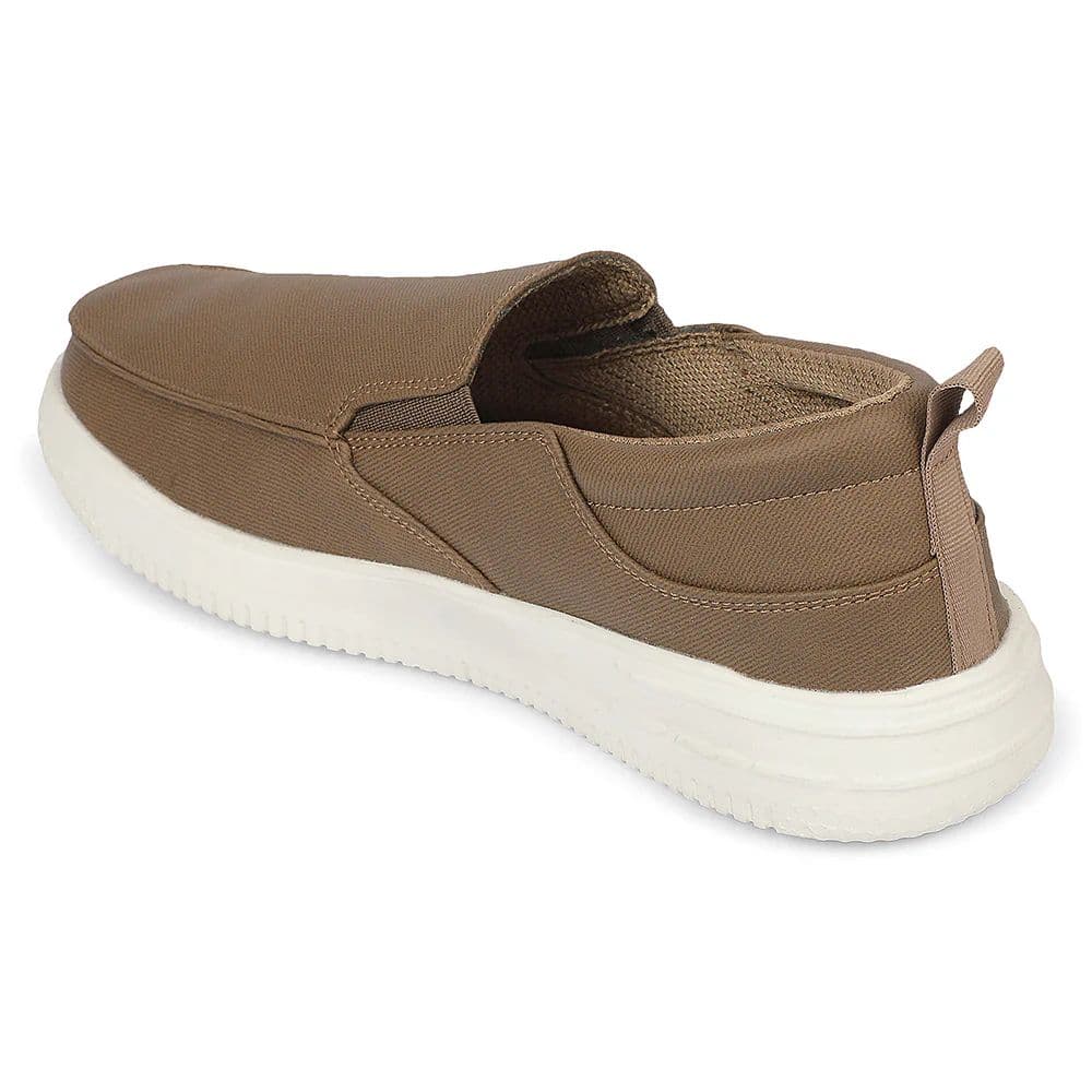 Leap7X PRIMESTEPE Brown Casual Non Lacing Sneakers for Men — photo 5