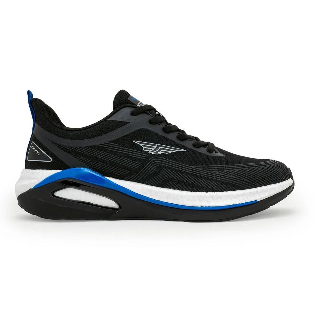 Athleisure Sports Shoes for Men in Black and Blue | Low-Cut Shoes. — photo 2