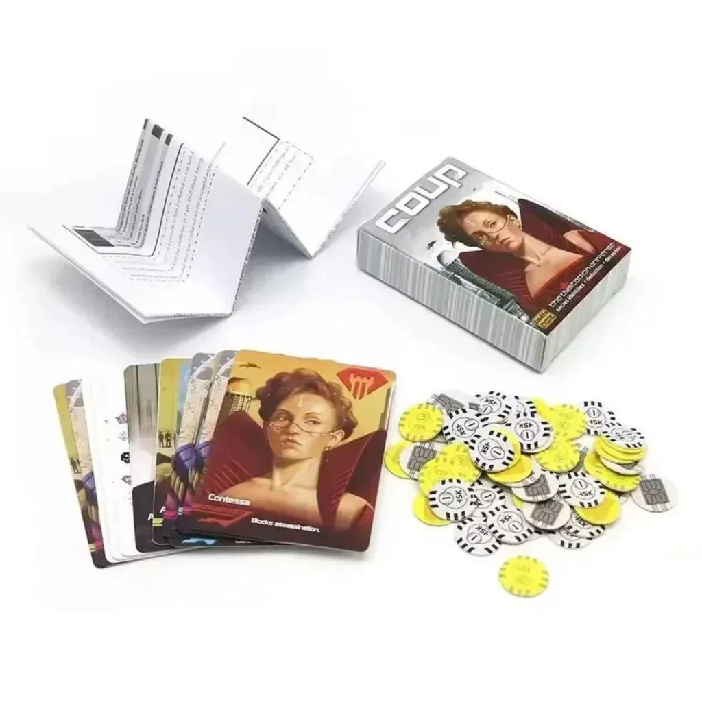 Coup – The Resistance Universe Card Game | Secret Identities, Bluffing n Strategy — photo 2