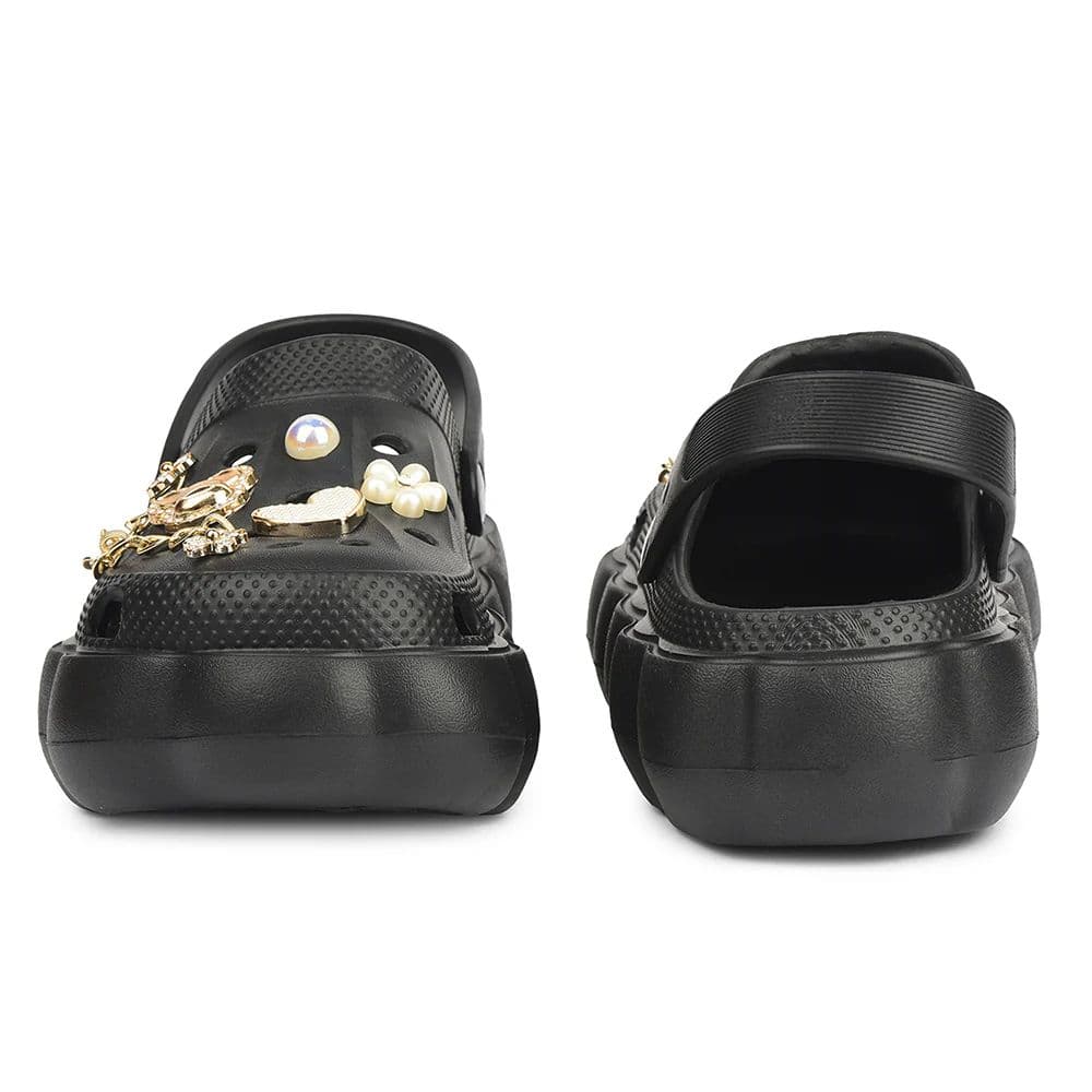 A-HA Black Casual Sling Back Clogs For Women ZQ-SH-012 By Liberty — photo 6