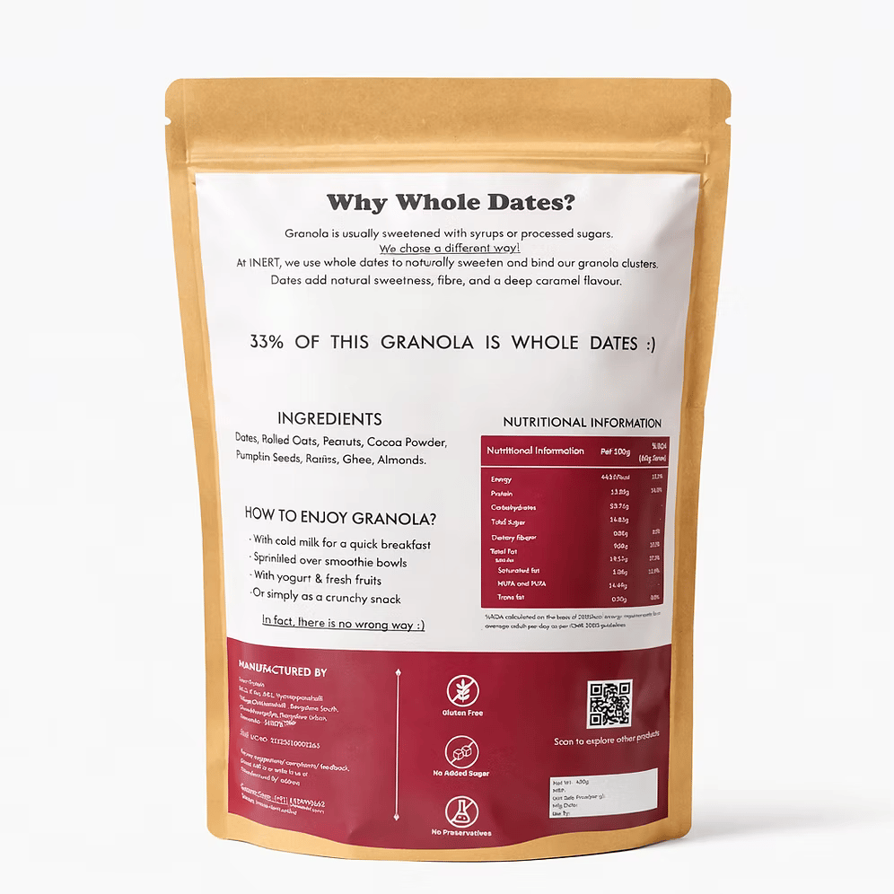Whole Date Granola | Classic Chocolate: 400g — photo 2