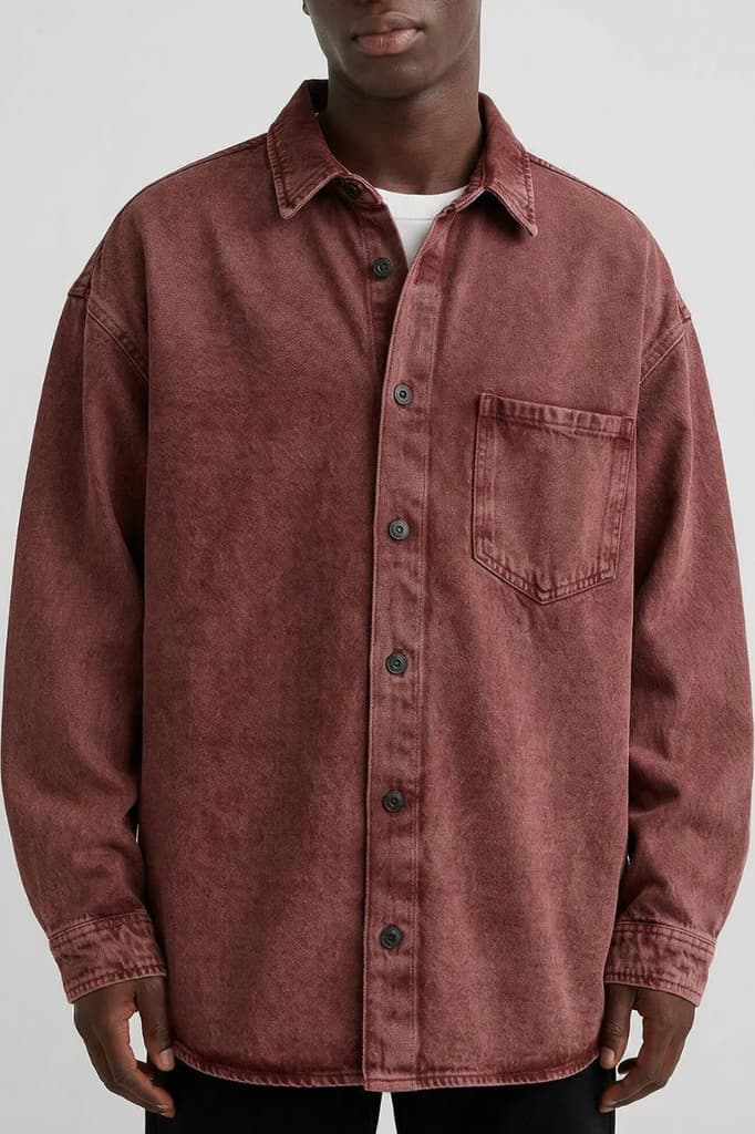 Denim Full Sleeves Shirt — photo 5
