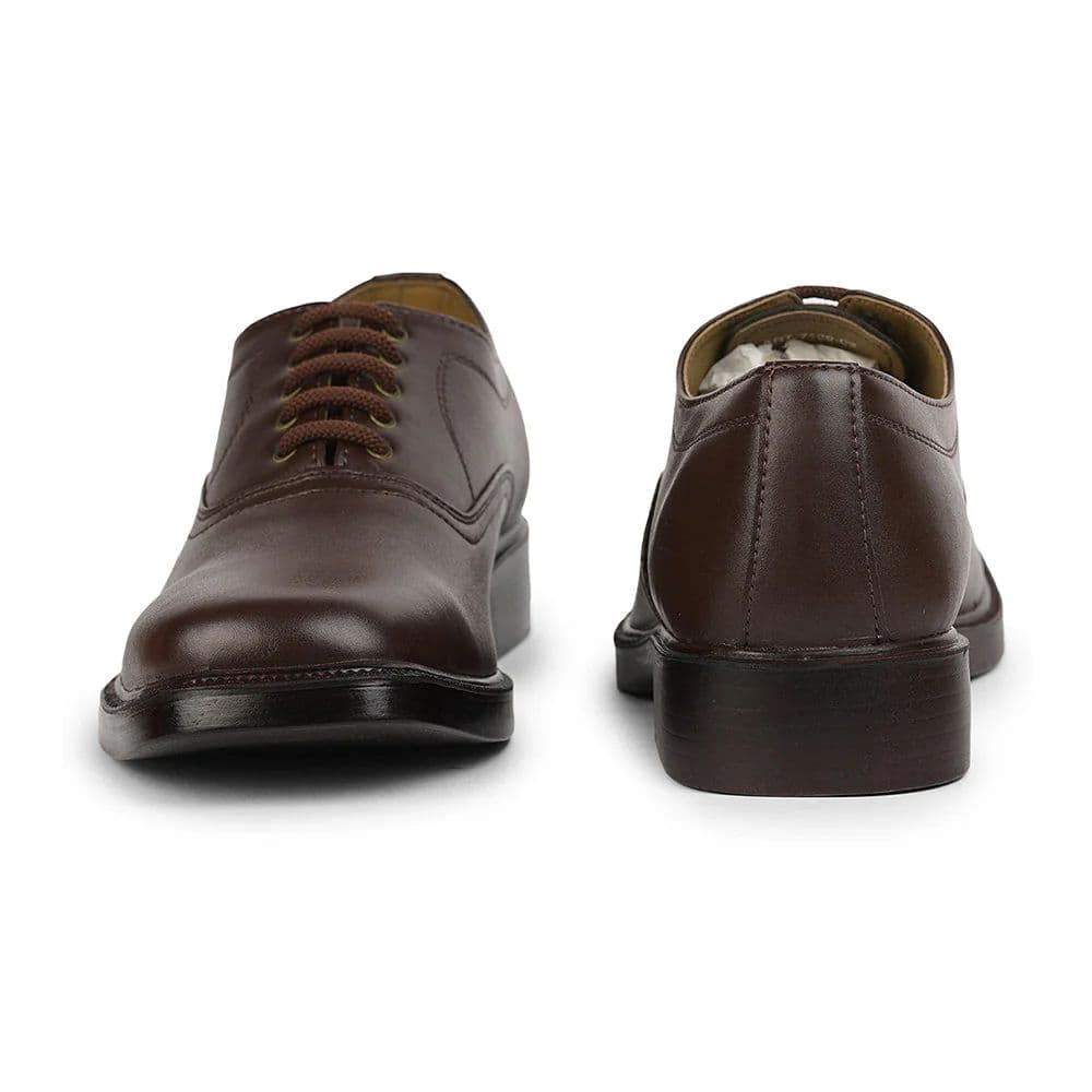 Fortune (Brown) Formal Lace Up Shoes For Men 7139-02 By Liberty — photo 3