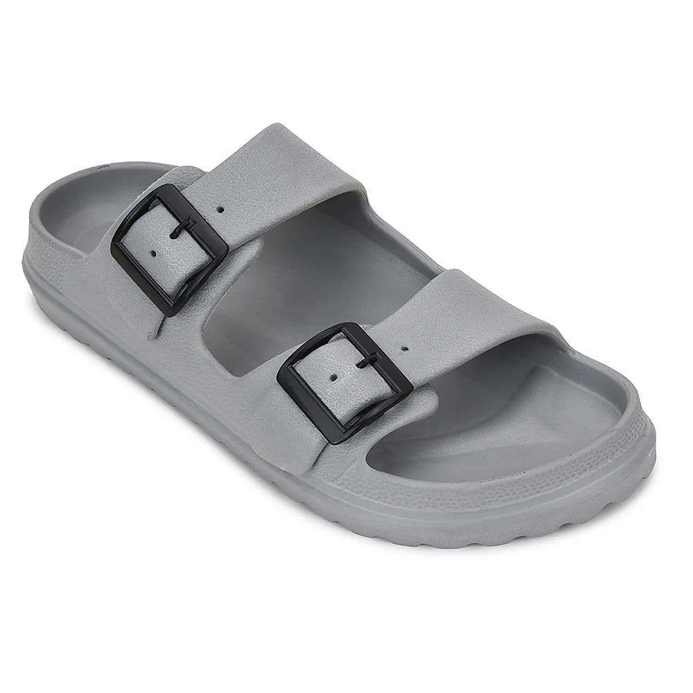 A-HA Light Grey Casual Flat Sandal For Men COMMIT By Liberty — 6/40 / Light Grey