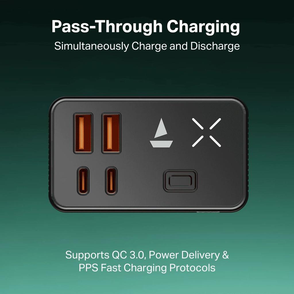 boAt Energyshroom PB665 Turbo X | 30000mAh Power Bank with 65W Turbo Fast Charging — photo 4