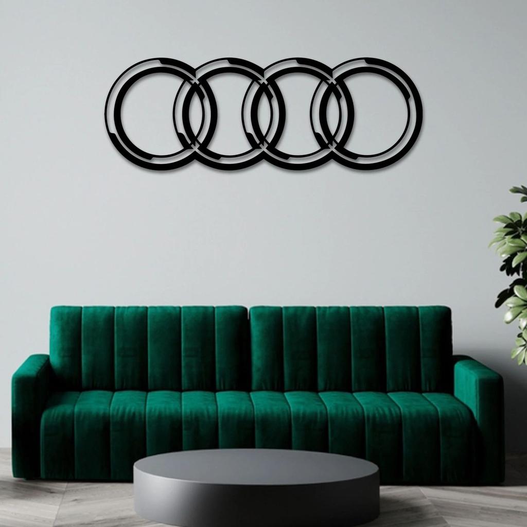 AUDI F1 TEAM LOGO METAL WALL ART