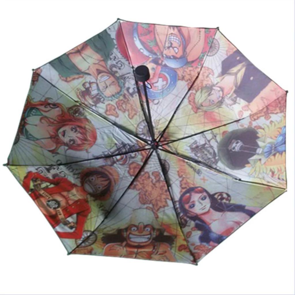 Anime Print Folding Umbrella – Compact, Stylish n Weather-Resistant — photo 6