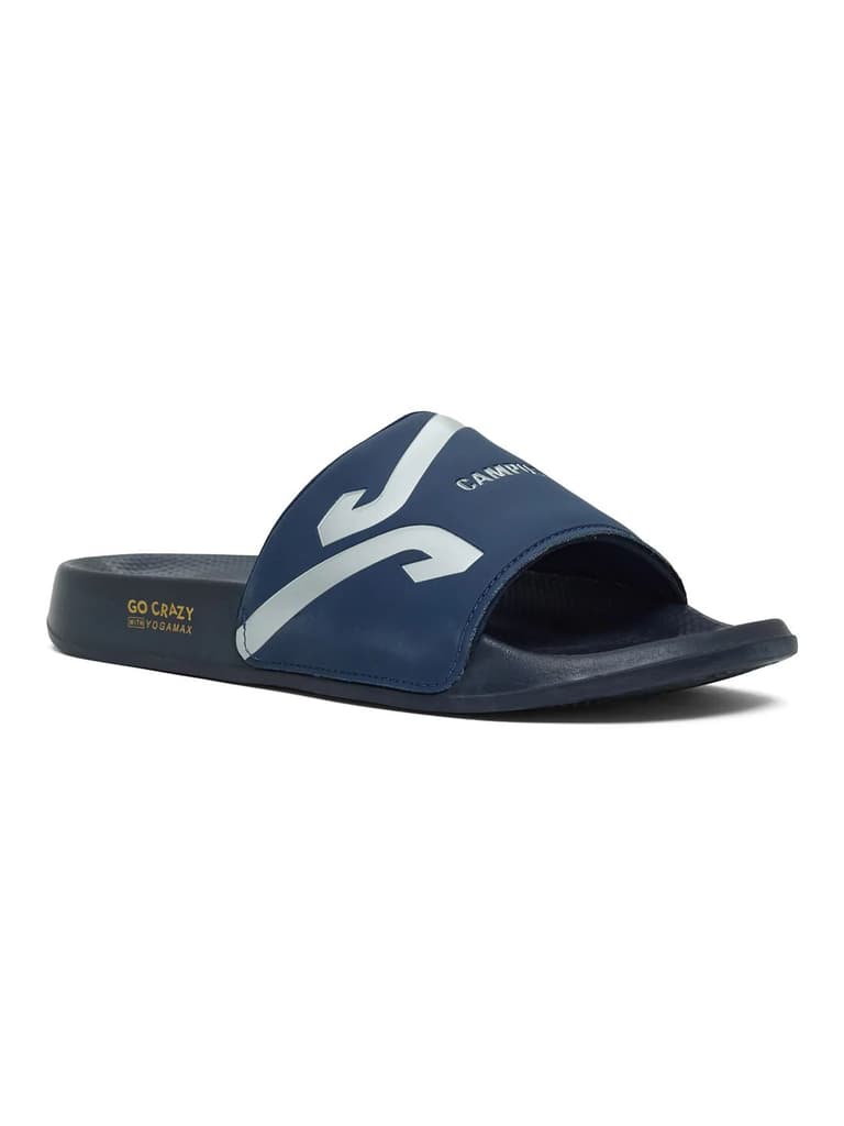SL-476 Navy Men's Slides — Navy / 6