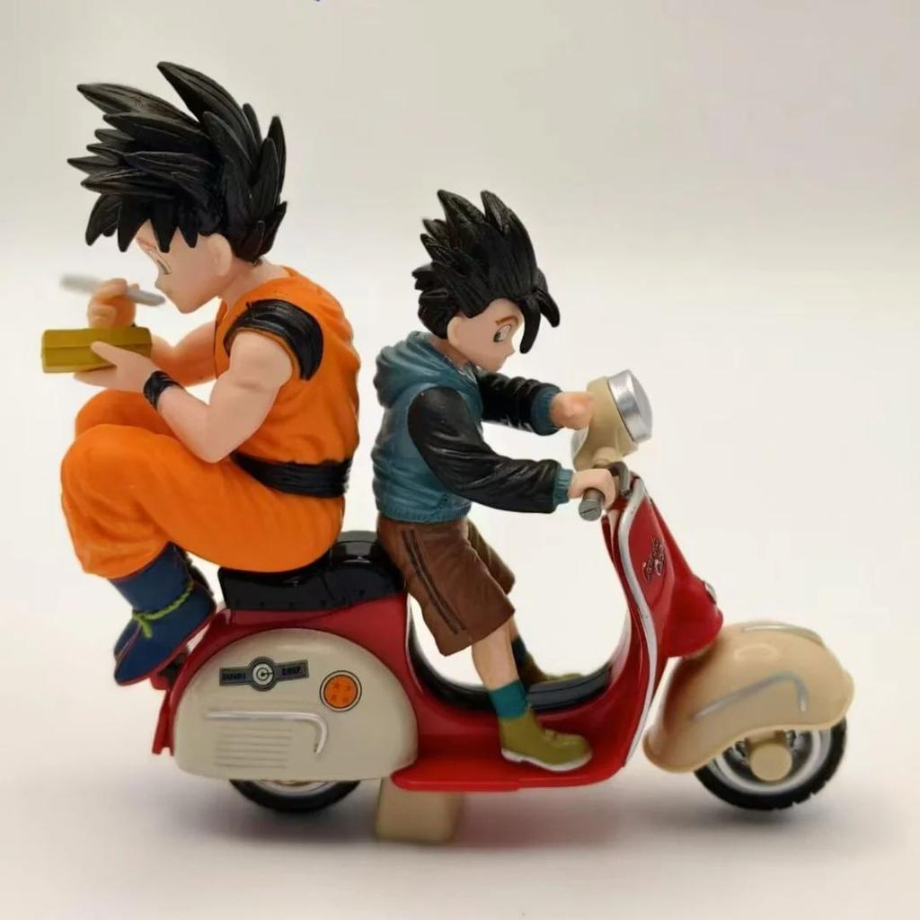 Goku n Gohan on Scooter – Traveller Two — Classic Version