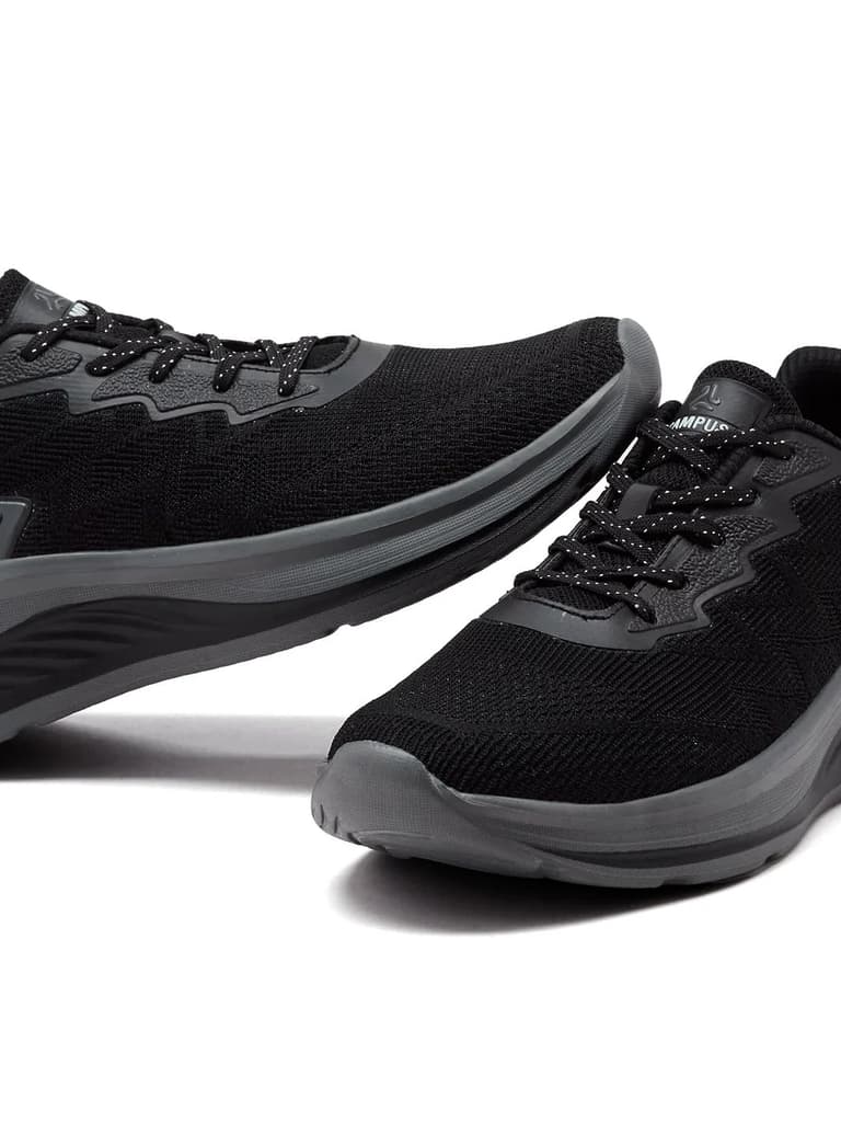 FYBER Black Men's Running Shoes — photo 7