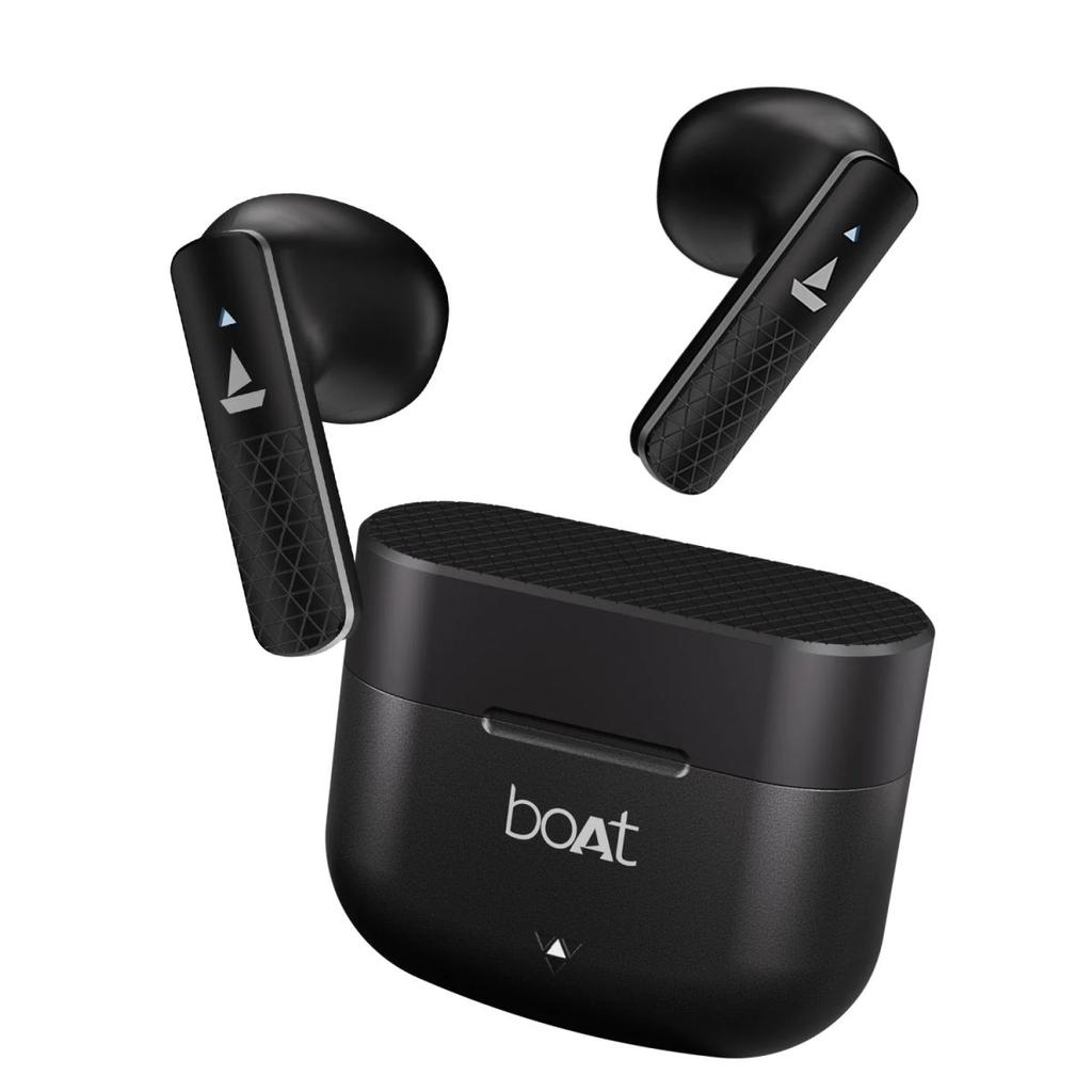 boAt Airdopes 91 Prime | Wireless Earbuds with 45 Hours Playback, BEAST™ Mode, ENx™ Technology, boAt Signature Sound — Midnight Black