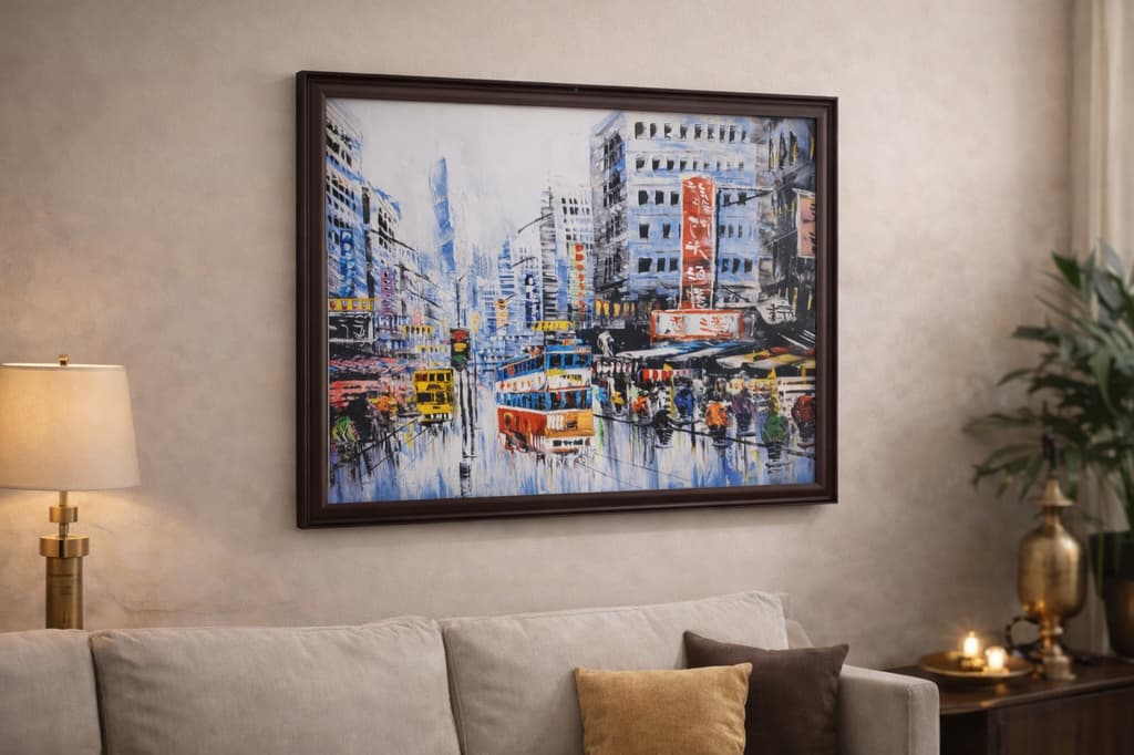 Metropolitan Street Canvas Painting