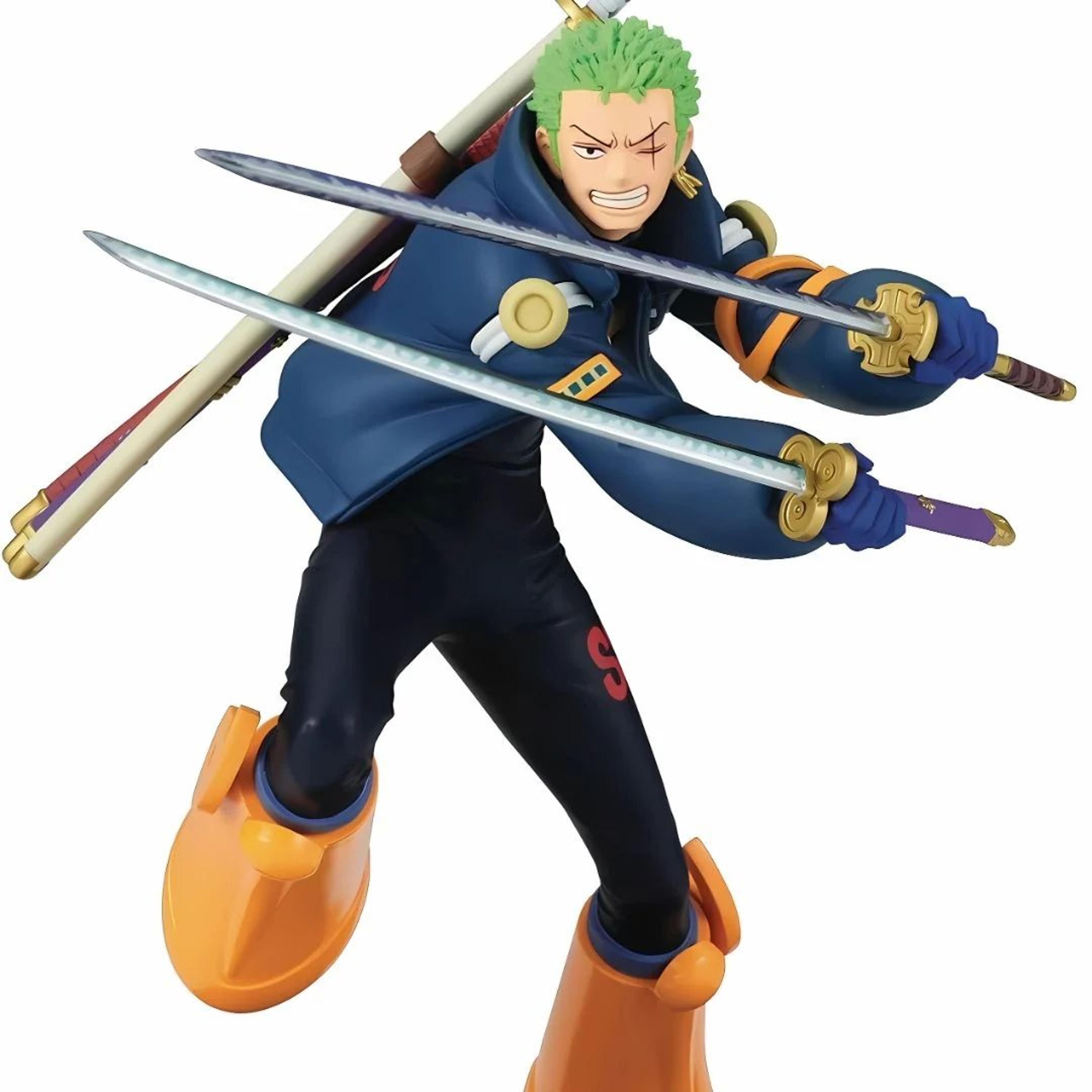 Roronoa Zoro Battle Record Collection Figure – Banpresto One Piece Collectible