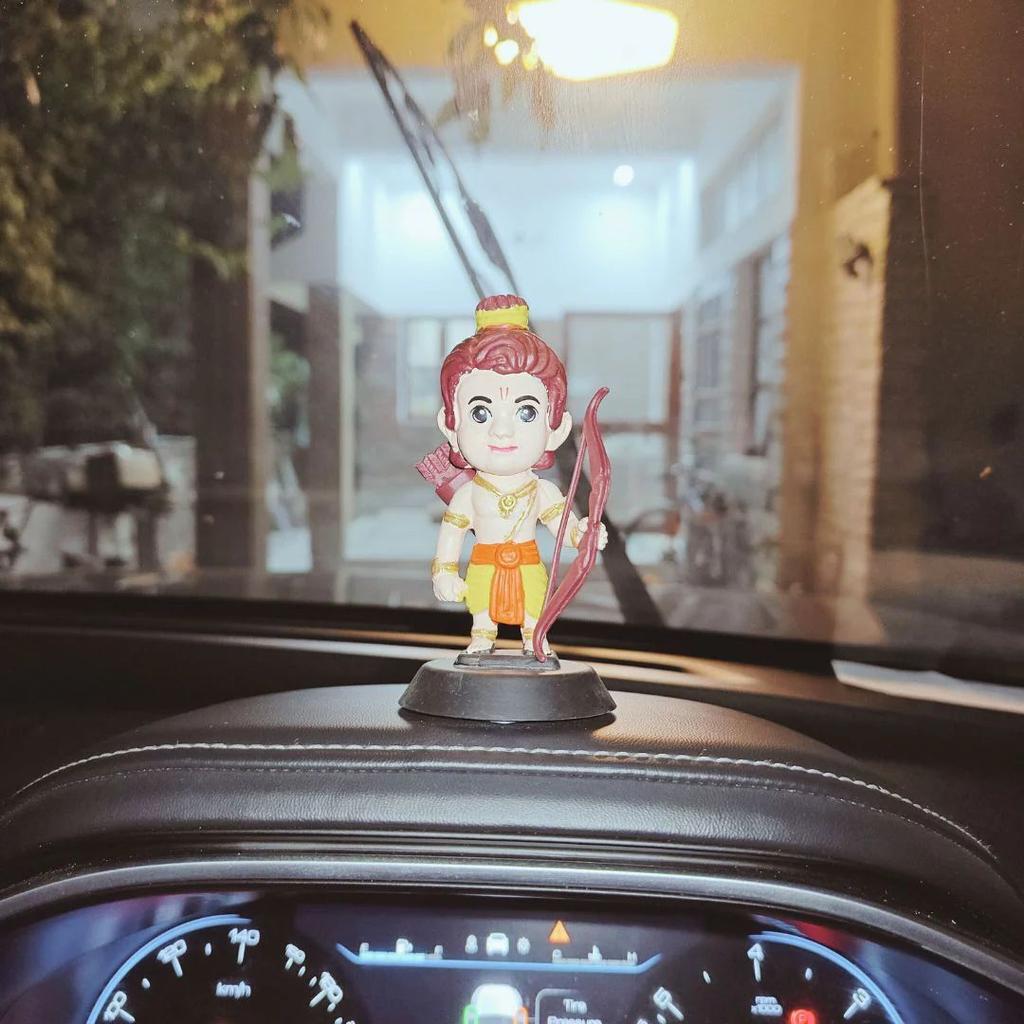 Ram Lalla Onboard – Cute Car Dashboard Idol — Multicolor