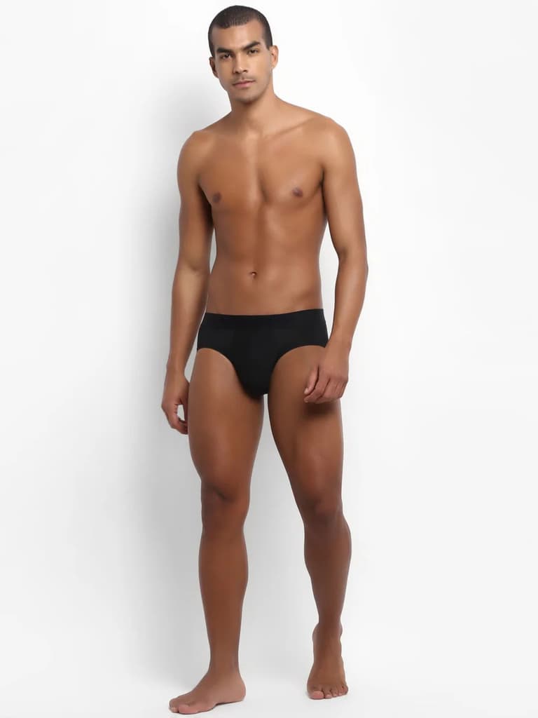 Men's Anti-Bacterial Micro Modal Brief in Solid Waistband (Pack of 1) — photo 5