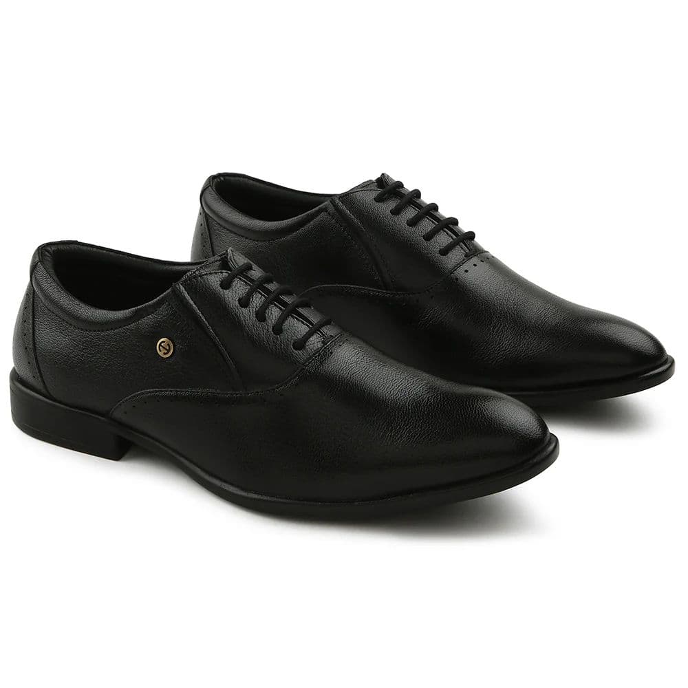 Healers Black Formal Lacing Oxford Shoes For Men U993-18 By Liberty — photo 5