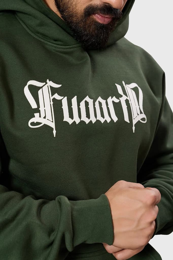 Brookline Oversized Hoodie Olive — photo 4